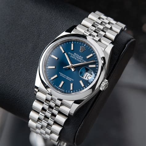 rolex datejust 36mm blue jubilee|Rolex Datejust 36mm diamond bezel.